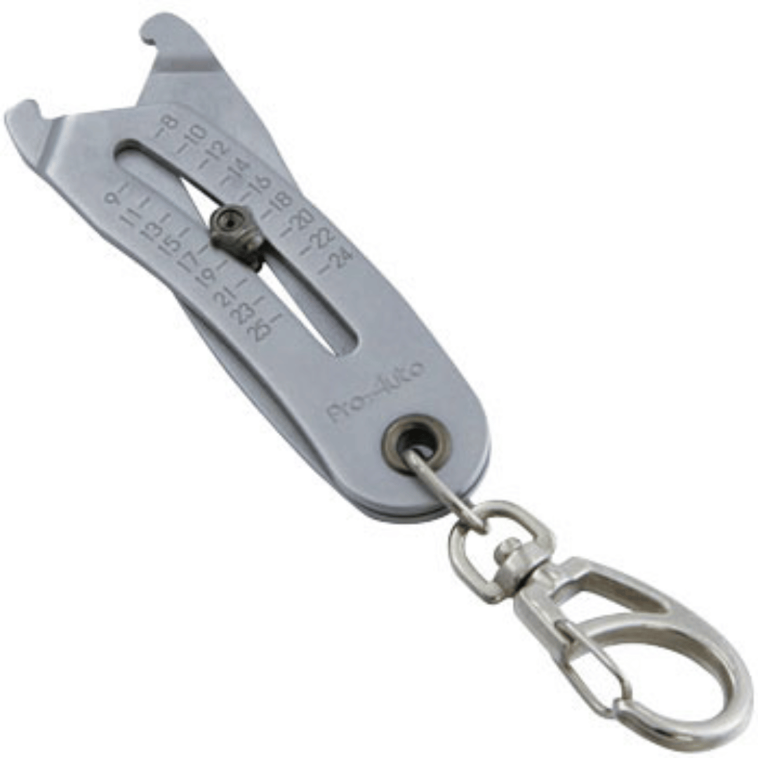 スエカゲツール ネジサイズチェッカー PASC0825｜簡単サイズ計測ツール